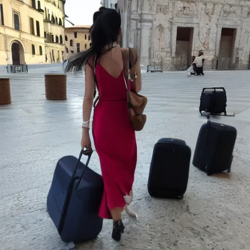 Image similar to Tifa arriving at Italy