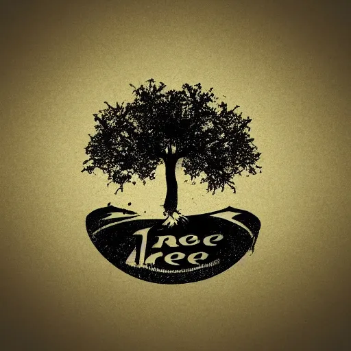 Prompt: a logo of a tree