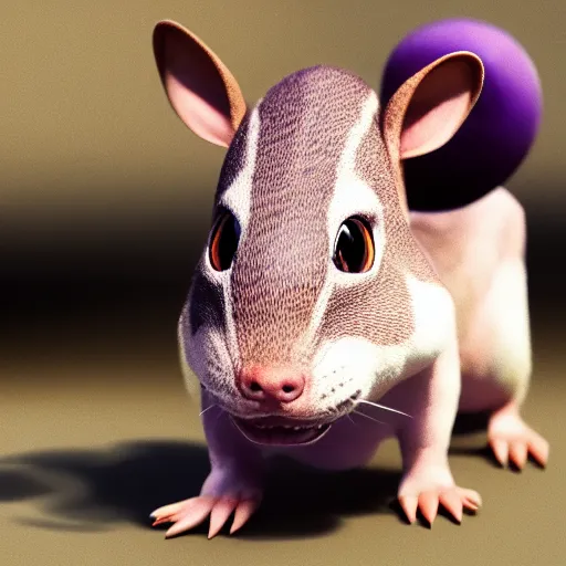 Image similar to photography of a realistic rattata animal, ultra detailed, 8 k, cinematic lighting, natural background, trending on artstation, pokemon