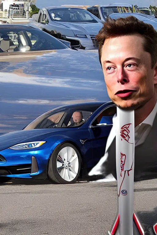 Image similar to elon muskstick