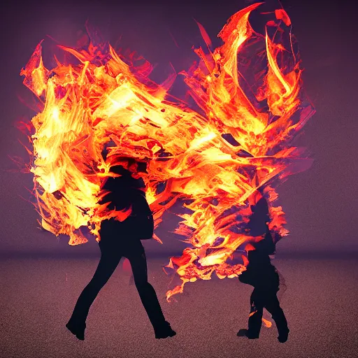 Image similar to fire realistic effect