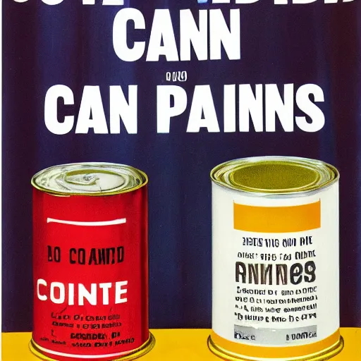 Image similar to can of paint ad, modern, catalogue