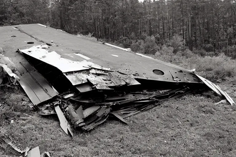 Image similar to crush site of an airplane, photo by Chris McCaw,