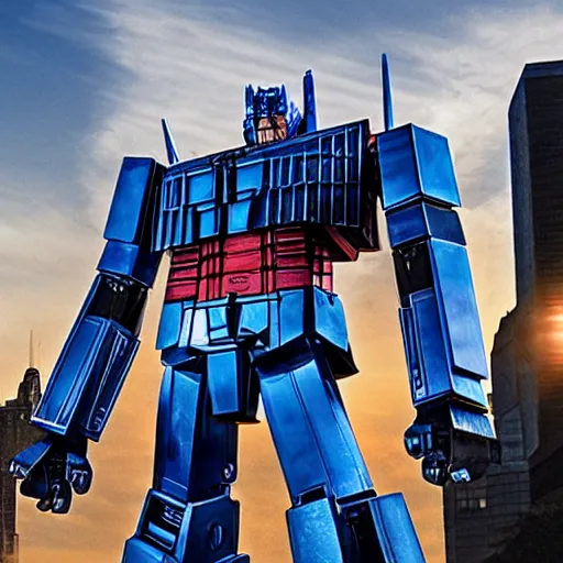 Image similar to optimus prime