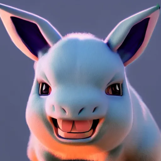 Image similar to photography of a realistic male nidoran animal, ultra detailed, 8 k, cinematic lighting, natural background, trending on artstation, pokemon