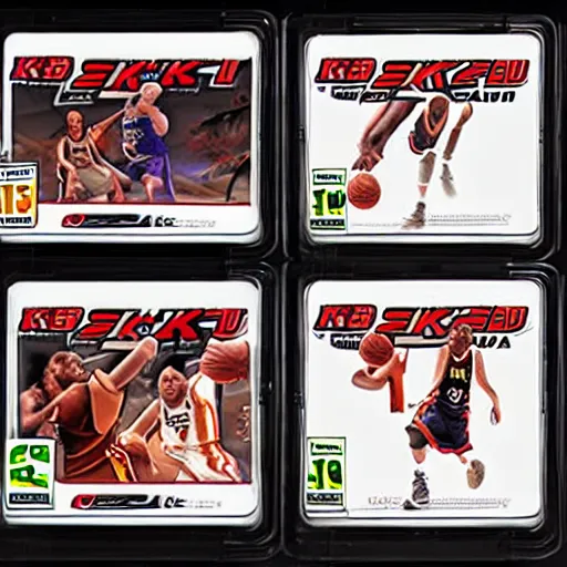 Image similar to nba 2 k for the nintendo ds