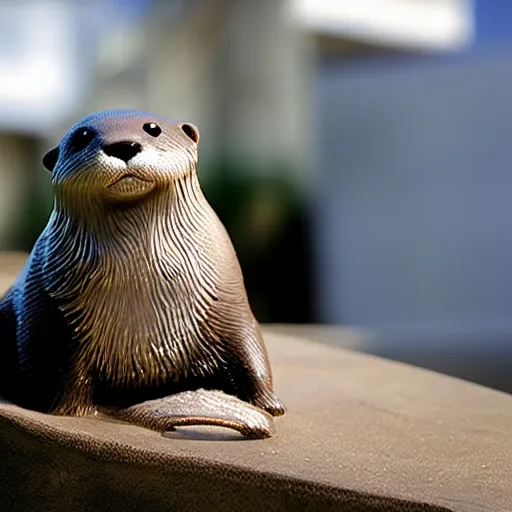 Image similar to anthropomorphic otter