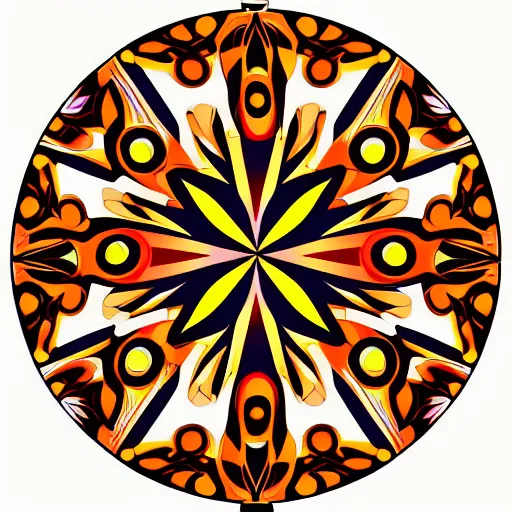 Image similar to graphic design intricate circle circular patterns repeating infite