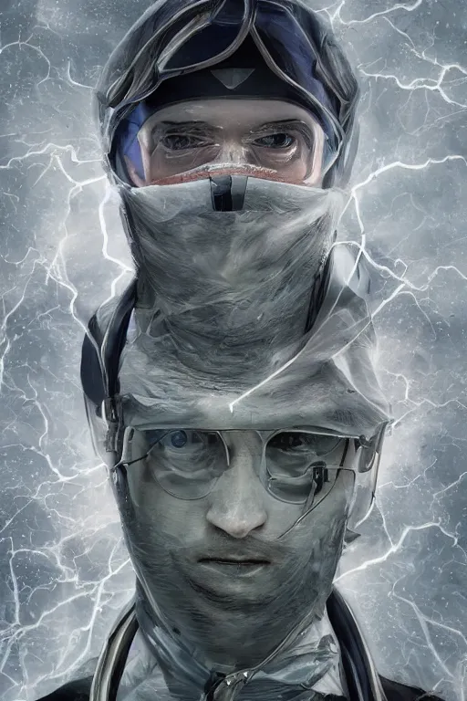 Prompt: elaborately ultradetailed close up portrait of a pretentious heart surgeon and nature enthusiast, digital art painting, concept art, poster art, smooth, sharp focus, Aetherpunk, atmospheric lightning, highly detailed illustration highlights, Exquisite 8K detail post-processing, award winning picture, sense of awe, featured on DeviantArt