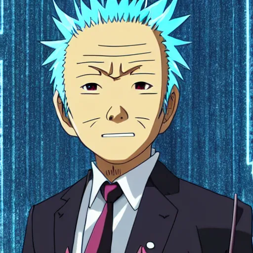 Prompt: a closeup of lee kuan yew as a character in naruto shippuden, anime, tv tokyo, animation, very beautiful, vibrant, detailed, 2 0 1 0 s