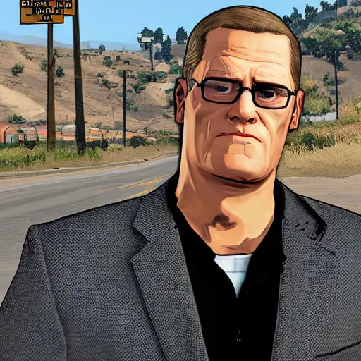 Image similar to Hank Hill in GTA V