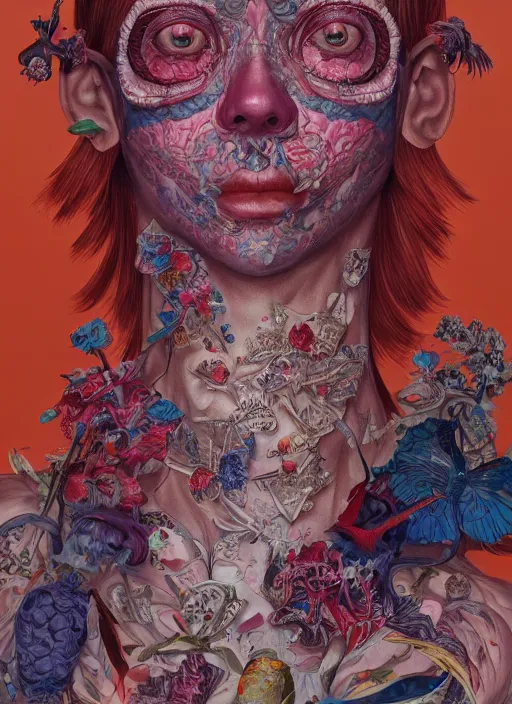 Prompt: perfect skin :: by Martine Johanna and Simon Stålenhag and Chie Yoshii and Casey Weldon and Guillermo del toro :: ornate, dynamic, particulate, rich colors, intricate, elegant, highly detailed, centered, artstation, smooth, sharp focus, octane render, 3d