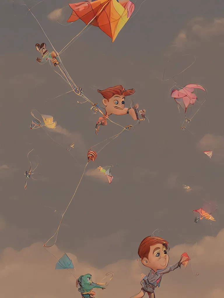 Image similar to go fly a kite by disney concept artists, blunt borders, rule of thirds