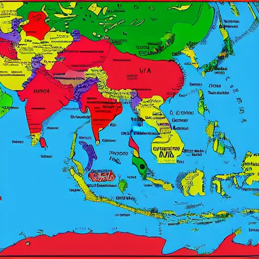 Image similar to map of asia