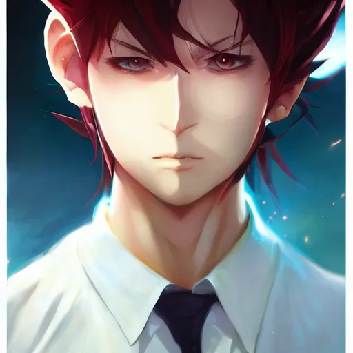 anime portrait of Rage as an anime boy by Stanley | Stable Diffusion |  OpenArt