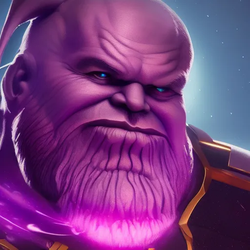 Prompt: Thanos is Santa Claus, hyperdetailed, artstation, cgsociety, 8k