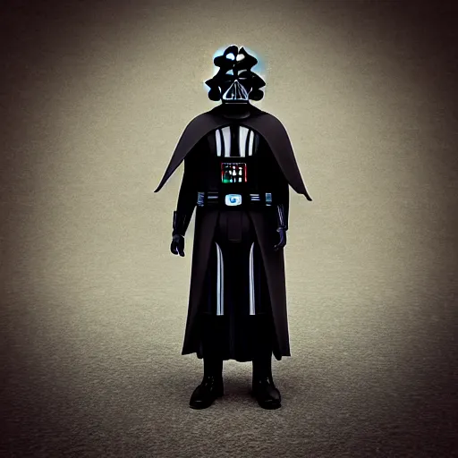 Image similar to “Darth Vader as school principal, rendered with unreal 5 engine”