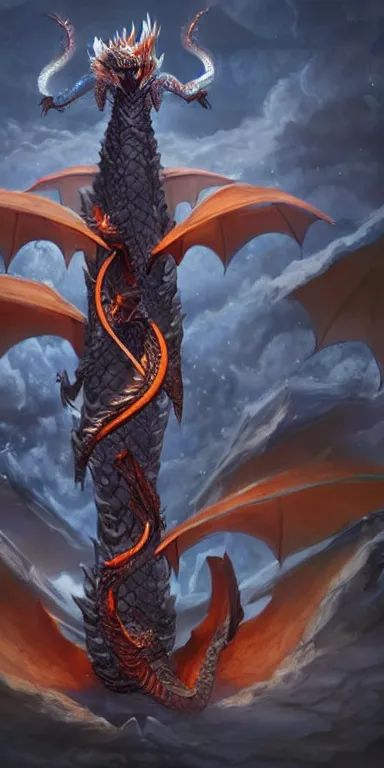 Image similar to draconic staff, dragon staff,((((((((((((((dragon head))))))))))))))) on top of the staff, ((((dragon head)))) on top of the staff, glowing draconic staff, epic fantasy style art, fantasy epic digital art, epic fantasy weapon art, hearthstone style art