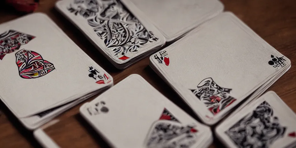 Image similar to cardistry