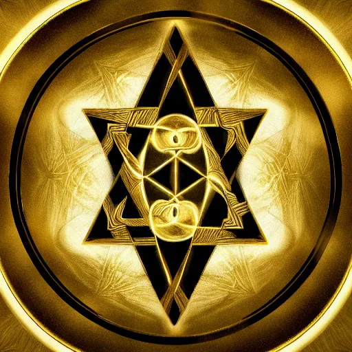 Prompt: esoteric occult symbolic art, golden ratio, award winning, sharp, focus, highly realistic