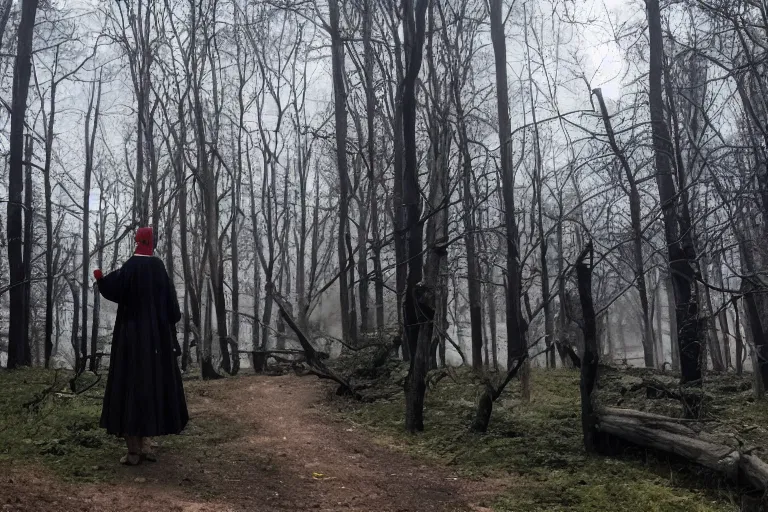Prompt: smartphone photos during the witch-hunts, 4k
