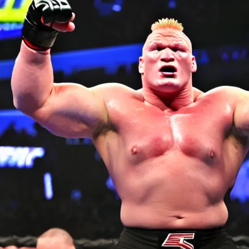 Prompt: Brock Lesnar