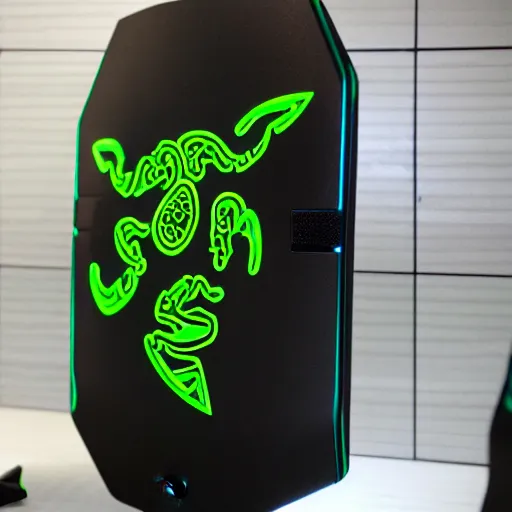 Image similar to razer gaming toilet