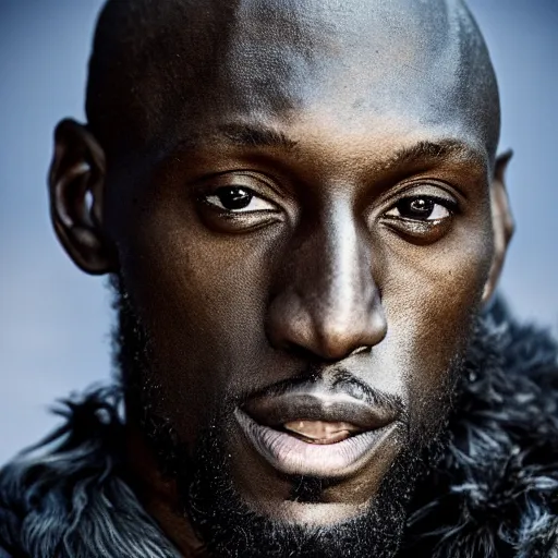 Image similar to Kevin Garnett as Jon Snow