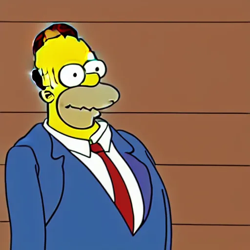 Prompt: Homer Simpson as a boss in Eldin Ring