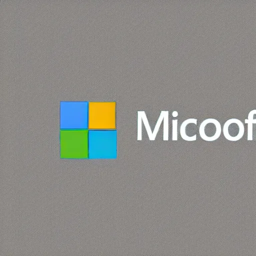Prompt: microsoft logo