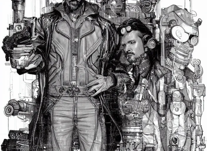 Image similar to a highly detailed cyberpunk portrait of stephen strange, james gurney, james jean