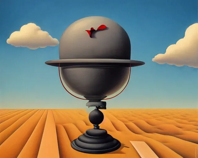 Prompt: lost opportunities, an ultrafine detailed painting by rafal olbinski, behance contest winner, pop surrealism, detailed painting, very detailed, minimalist, skeuomorphic, airbrush art