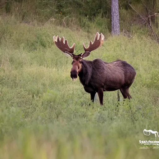 Image similar to professional wildlife photo of a moose in natural habitat