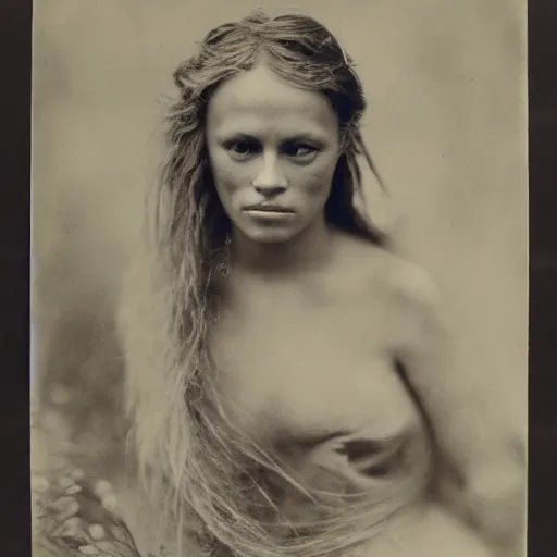 Image similar to pamela anderson by julia margaret cameron 1 8 8 0 s, realistic, body shot, sharp focus, 8 k high definition, insanely detailed, intricate, elegant