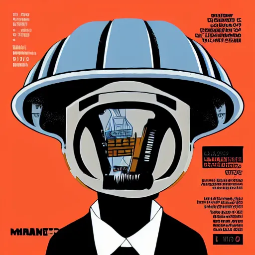 Prompt: blast furnace superego “ master of puppets album cover ” fantasy core german helmet “ chris ware ” style