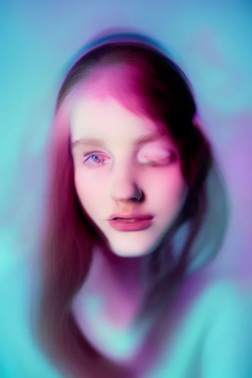 high quality pastel coloured film mid angle portrait | Stable Diffusion ...