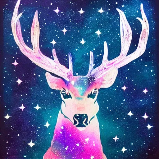 Image similar to cosmic stag