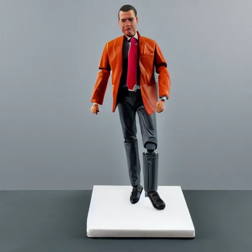 Image similar to CEO action figure, highly detailed, studio lighting