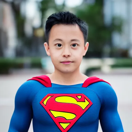 Image similar to portrait photo still of real life supershock dc super hero 8 k, 8 5 mm f 1. 8