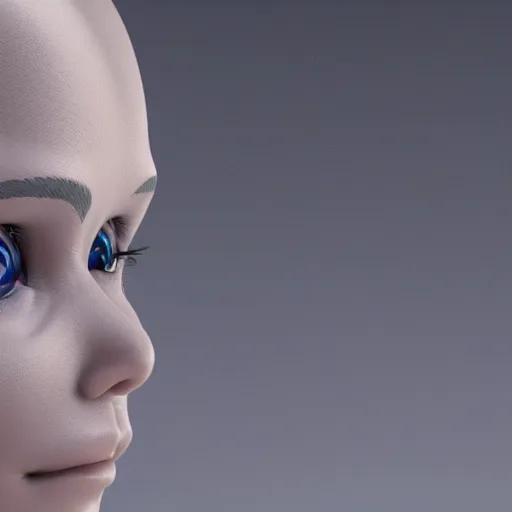 Prompt: womanized humanoid robot made of steel, close up, unreal engine, ray tracing, 8 k, uhd, ultrarealistic, highly detailed