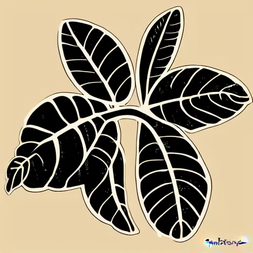 Image similar to coffee plant, hand drawn, engraved vector, by alexanderpokusay