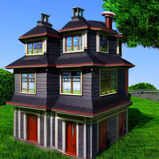 Image similar to house extreamly photorealistic