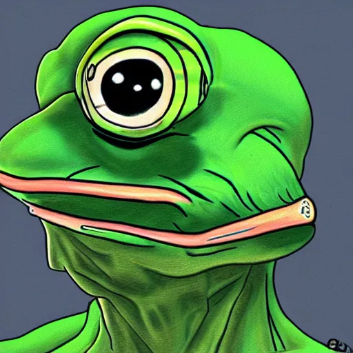 Prompt: mutant pepe, detailed, intricate, small details, realistic