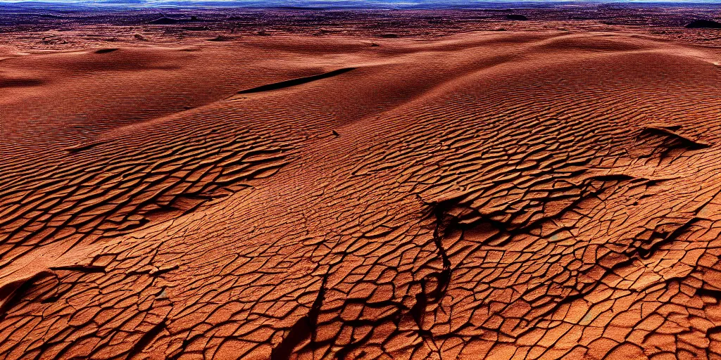 Prompt: desert ， 4 k resolution, ultra wide angle, cinematic