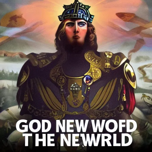 Image similar to god emperor of the new world