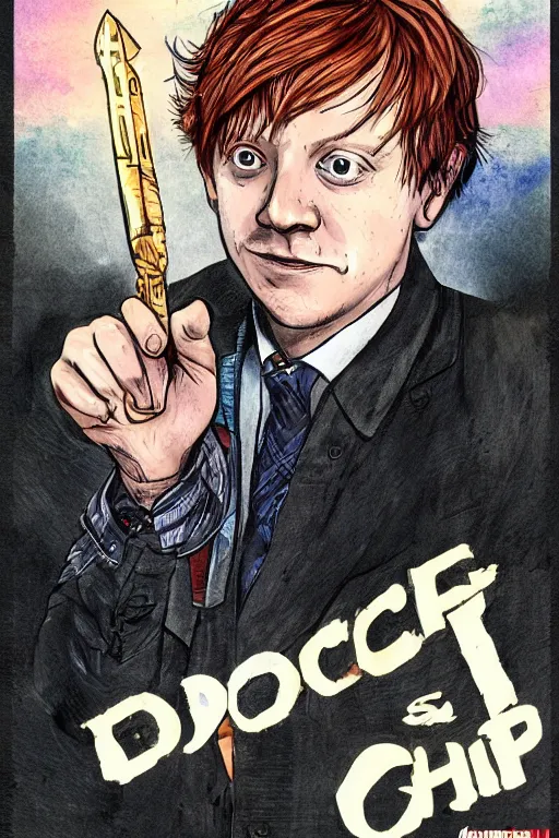 Image similar to Rupert Grint as Doc Oc, by Todd McFarlane