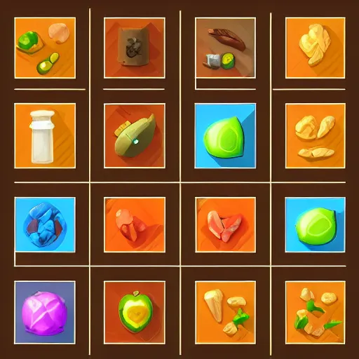 Image similar to a health potion, wow, world of warcraft, game icon, icon grid, flat background