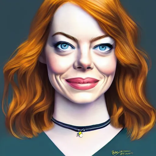 Image similar to full body portrait of Emma Stone as a Disney princess, professional studio lightening, volumetric lightening, photorealism