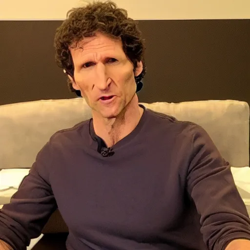 Prompt: todd howard lying to the world on twitch