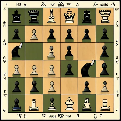 Image similar to chess in hyperbolic geometry
